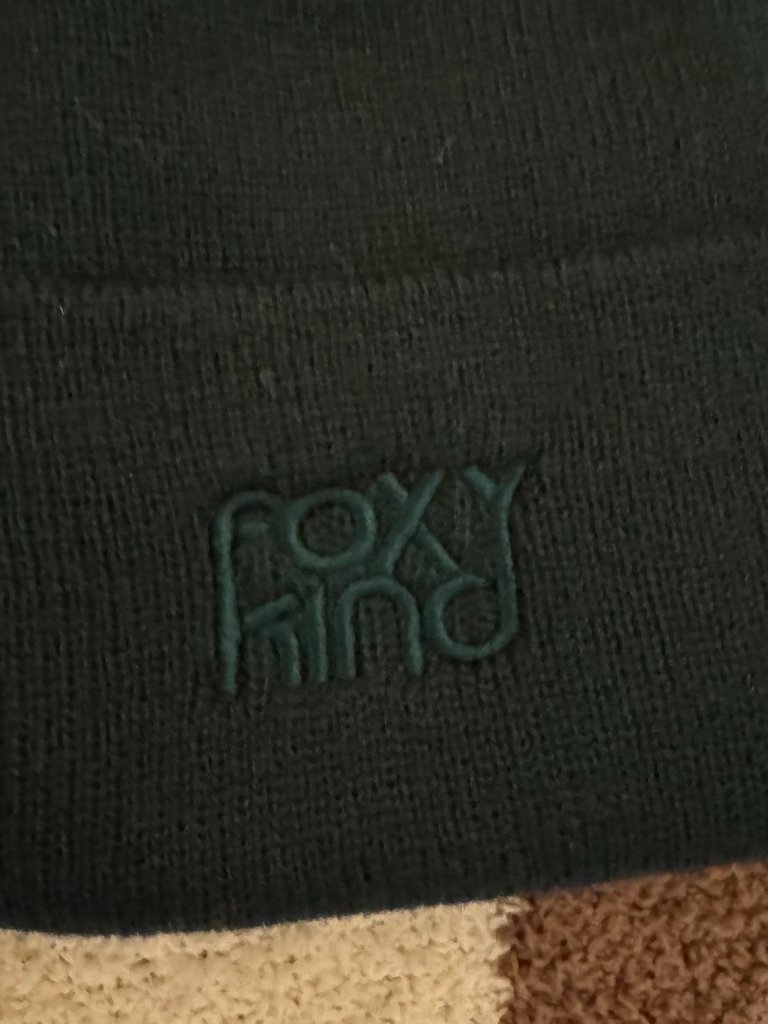 The Foxy Kind - Dark Green Beanie — image 3 of 3